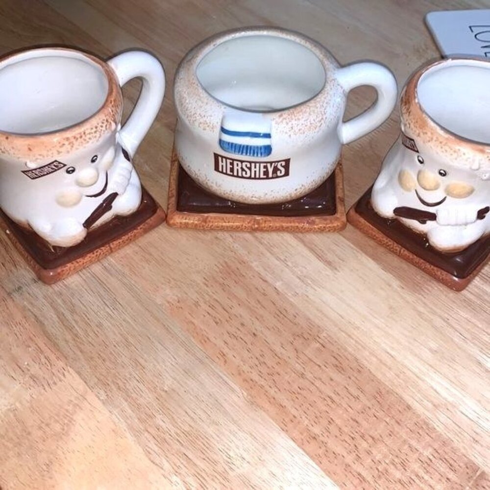 Hersheys Houston Harvest Smores Mugs & Bowl Set